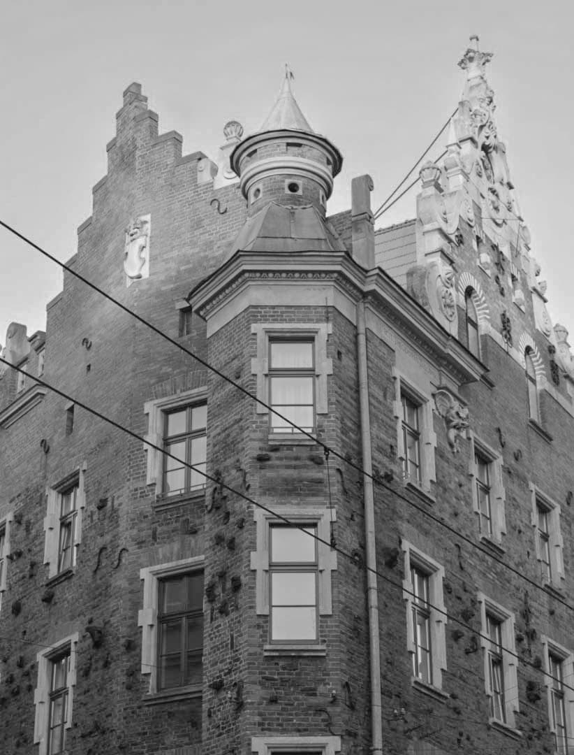 Kraków, Kamienica Pod Pająkiem ⸻ tenement house by Teodor Talowski, 1889