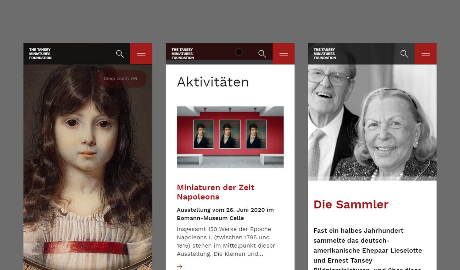 The Tansey Miniatures Foundation, Artwork Details. Website by Modulus, Kraków. Art direction: Mikołaj Dunikowski and Zofia Dunikowska