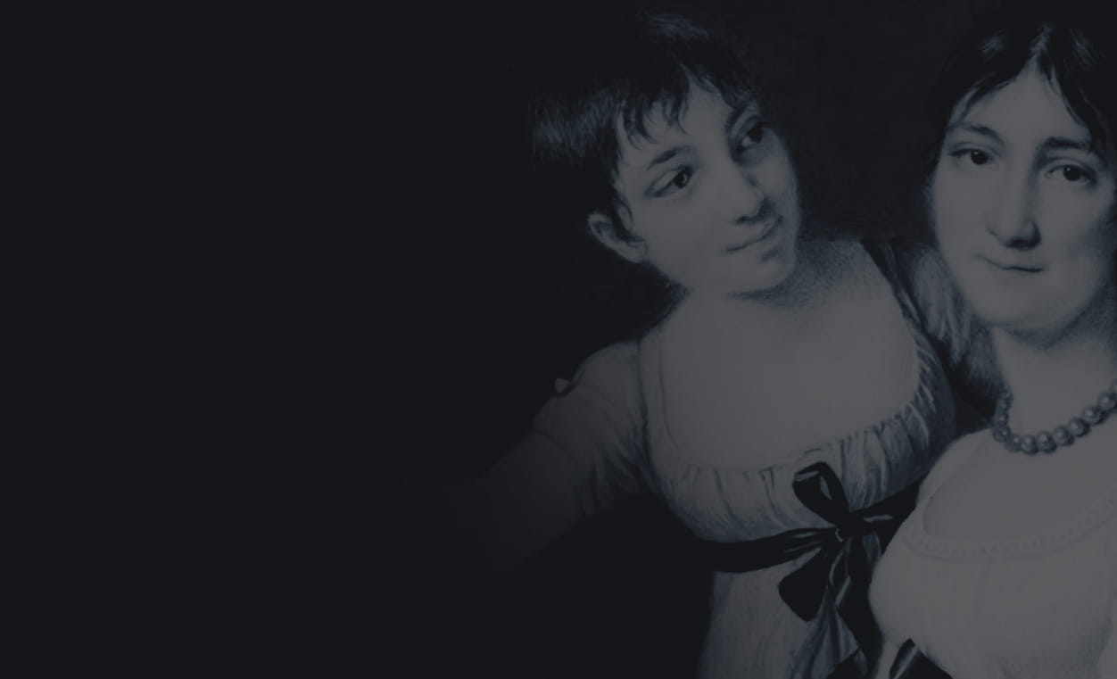 Henriette Césarine Flore Davin, née Mirvault: Two Sisters Playing the Piano, c. 1805 (detail)